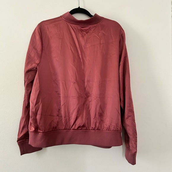 Torrid mauve embroidered bomber jacket - Picture 5 of 7